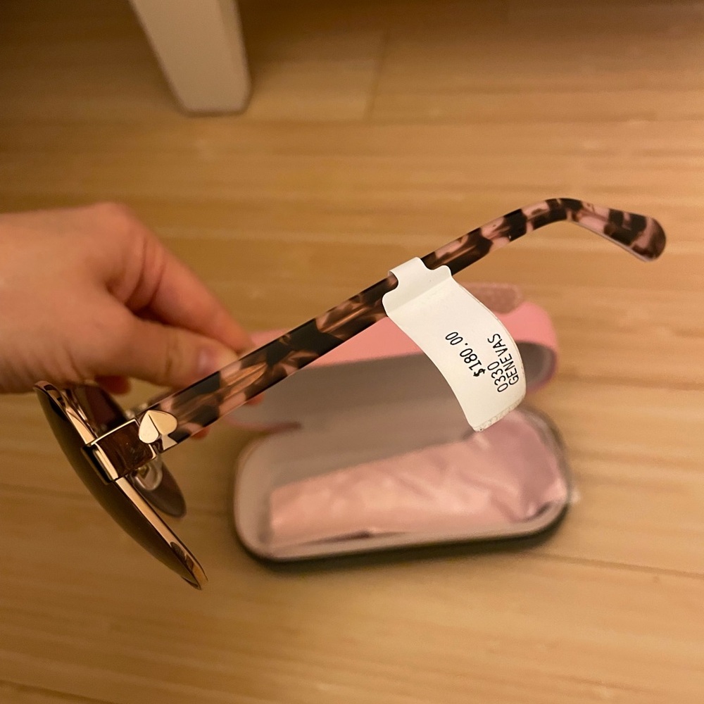 NEW Kate Spade pink leopard aviators - Picture 2 of 2